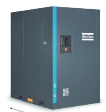Visualizar o estado do compressor com o Elektronikon reg Controlador de tela sensível ao toque Atlas compressor de ar G75