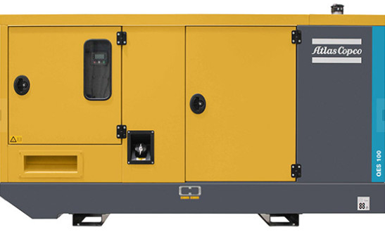 70 dB Nível de ruído Gerador de energia elétrica QES100 2920*1120*1650 Mm para potência estável e consistente