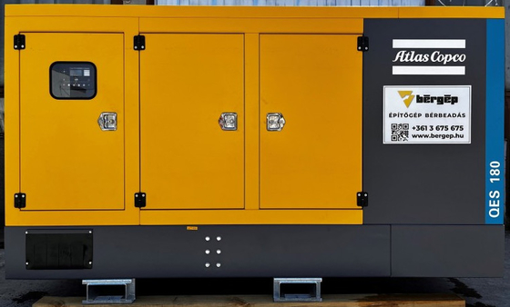 QES180 Dispositivo de geração de energia 3410*1260*2050 mm e 2394KG para produção de energia em aplicações industriais