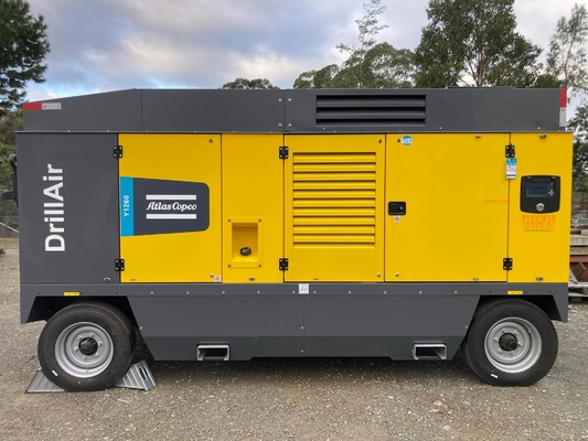 Compressor portátil amarelo Y1260 429 kW Potência e 1 x 2 "balla para aplicações versáteis