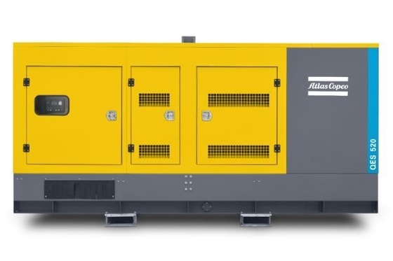 Gerador de energia elétrica QES520 de potência de 515 KVA/412 KW para requisitos de frequência de 50 Hz