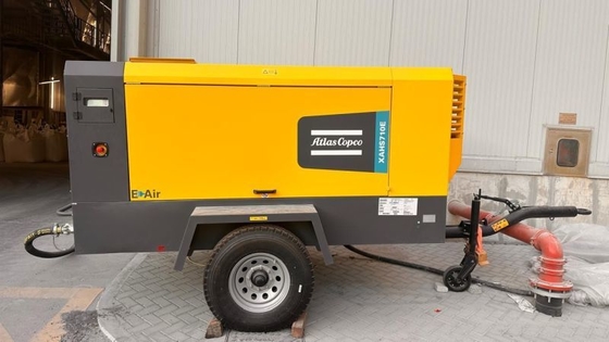 Compressor de ar elétrico portátil Atlas Copco XAHS710E 160kw