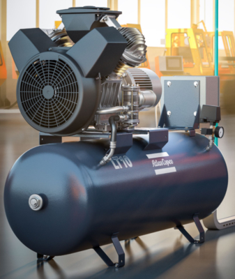 Atlas LT10 Compressor de ar de parafuso rotativo 7.5Kw 50hz 68-83 DB ((A))