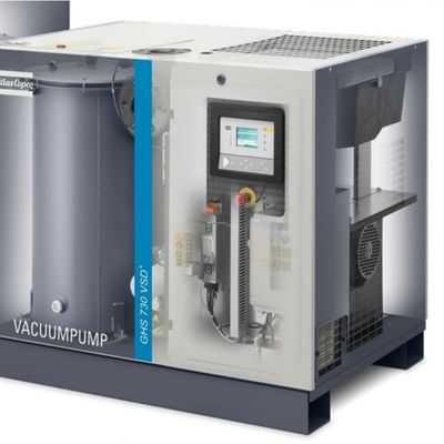 Bomba de vácuo AC de volume de óleo de 16L GHS 730 VSD+ para industrial 900*1300*1100 mm Entrada DN80