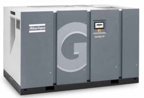 Compressor de ar com parafusos rotativos de Atlas com injecção de óleo Ga200+ 5,5-10,9 bar Pressão de trabalho