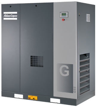 Compressor de ar de parafuso Atlas GA75VSD+ FF 75kw Construído em secador