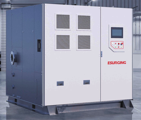 Compressor de ar de parafuso rotativo Atlas com injecção de óleo e tecnologia de rolamento magnético