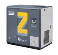 ZR55~750 Compressor de ar de parafuso Atlas sem óleo com aprovação TUV