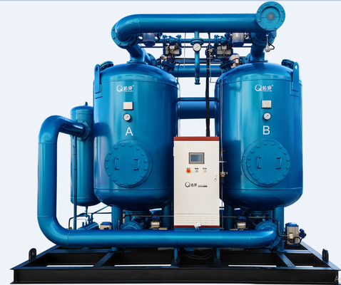0 secadores regeneratives da adsorção do calor da compressão do consumo do gás