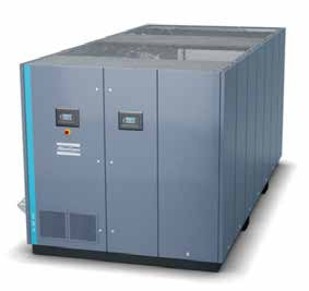 Tecnologia inteligente de injeção de óleo e motor IE4/IE5 na série GA GA110VSD++-GA315VSD+ Atlas Screw Air Compressor