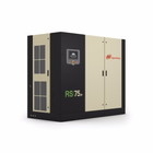 Compressor de ar de parafuso rotativo com injecção de óleo de transmissão de velocidade variável para economia de energia adicional