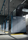 Compressor de ar de parafuso Atlas série G G90 com rolamento lateral não motorizado lubrificado para a vida
