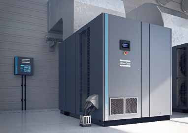Tecnologia de injeção inteligente para economia de energia GA90+-315+(VSD+),GA200-250HYBRID+ Compressor de ar de parafuso Atlas