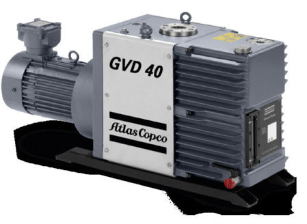 Bomba de vácuo AC para cargas elevadas de vapor de água GVD 40 Controle de lastro de gás Fácil de manter
