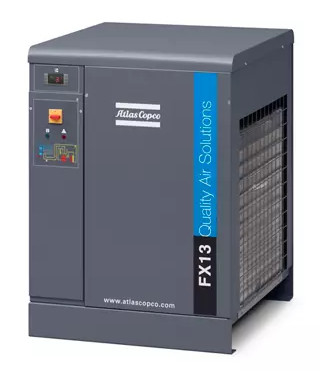 Secador de ar comprimido refrigerado de 230 V para tratamento de ar industrial