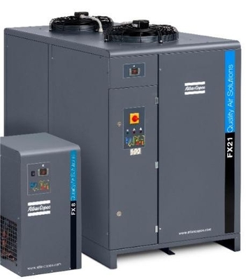 Secadores de ar refrigerados de alta capacidade com casca de liga de alumínio
