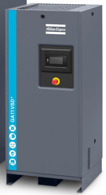 Compressor de ar de parafuso Atlas VSD Plus ga7vsd+ A escolha superior para a eficiência e confiabilidade do ar comprimido