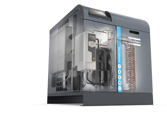 As secadoras frigoríficas Atlas FD100-300VSD A solução avançada para a protecção da humidade