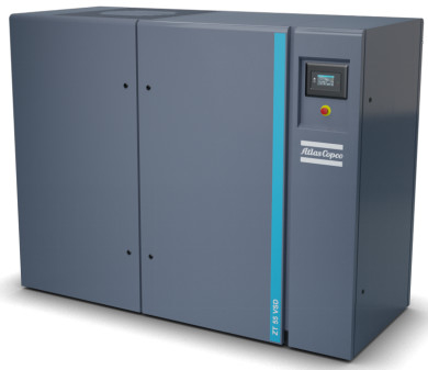Atlas ZR37-55VSD Compressor de ar sem parafuso sem óleo para segurança e fiabilidade do produto