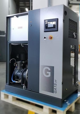 Compressor de ar da série Atlas GA GA15 com secador incorporado