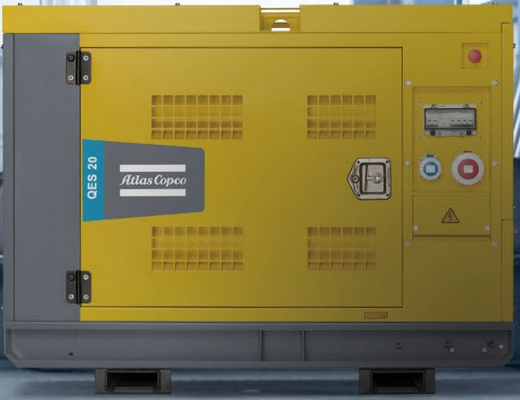 Gerador de energia elétrica de elevação com frequência de 50 Hz e arranque elétrico