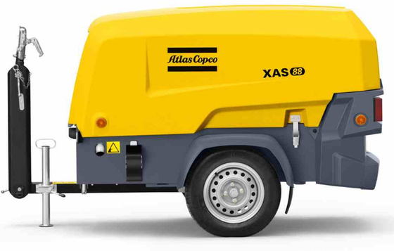 Compressor portátil XAS 88KD 5.0 M3/min FAD para aplicações de trabalho pesado