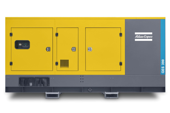 Gerador de energia QES390 assegurando resposta instantânea e desempenho garantido