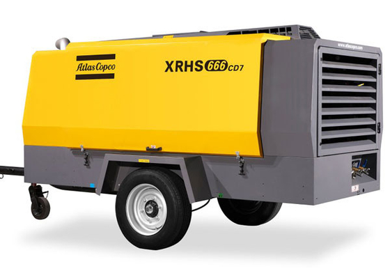 Compressor portátil elétrico XRHS666C com 18,6 M3/min FAD
