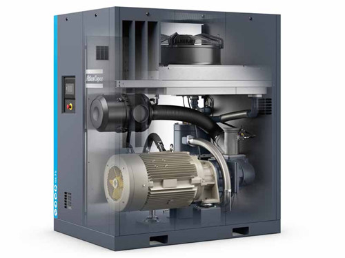 Experiência Compressor de ar de parafuso giratório GL75 de óleo injetado de desempenho superior para indústria