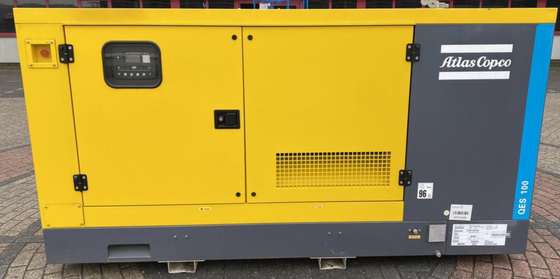 Gerador de potência de grau industrial QES100 com motor diesel e método de arranque elétrico/recolagem Capacidade 1514 kg