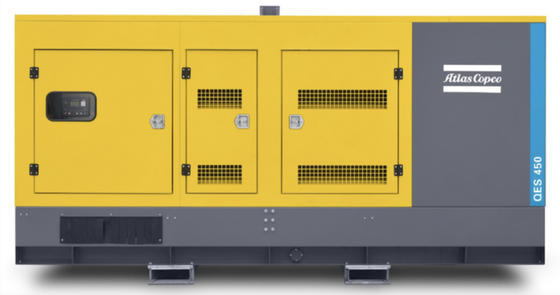 5510 KG Gerador de energia elétrica QES450 Alimentado por motor diesel para aplicações industriais