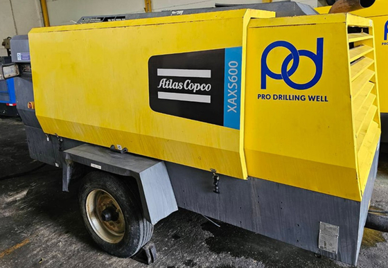 XAXS 600 Compressor portátil de 17 bar 6 cilindros Durável para aplicações industriais