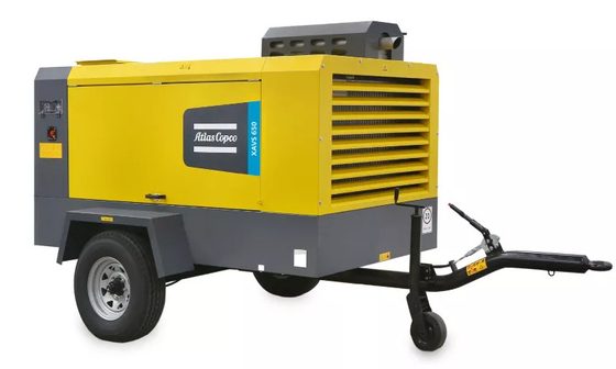 Eficiência e portabilidade combinadas Introdução do compressor portátil XAVS 650 para o seu negócio