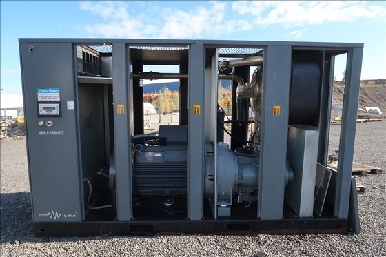 Maximize o seu potencial de negócio com o equipamento industrial de alta eficiência da série GA315VSD da Atlas