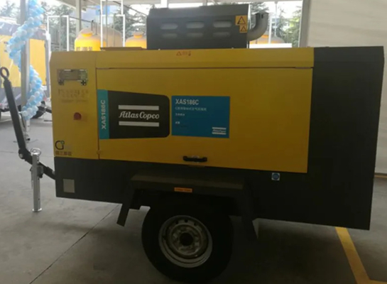 Compressor portátil XAS186C para soluções de compressão de ar de alto desempenho
