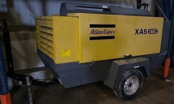 Compressor portátil XAS186C Solução definitiva para a indústria