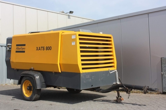 Fonte de energia elétrica Compressor portátil XATS800Cd Dimensão pequena Grande desempenho em amarelo
