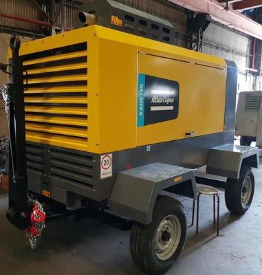 XAHS750 Compressor portátil 12 Bar 21 M3/min Motor Cummins