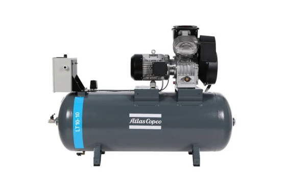 Compressor de ar de parafuso rotativo Atlas LT10 7,5Kw 20 Bar 0,51 M³/Min
