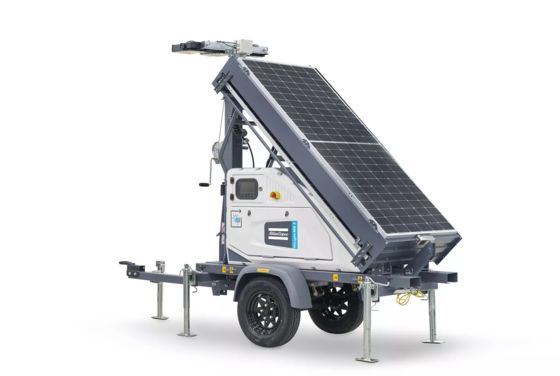 Encontre a torre de iluminação elétrica perfeita HiLight MS4 para suas necessidades de iluminação industrial