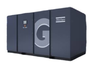 220kw Ga220+ Compressor de ar de parafuso Atlas com injecção de óleo 7,4-14 bar Pressão de trabalho