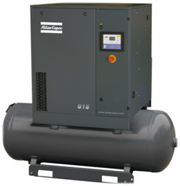 Compressor de ar de parafuso Atlas Série G Compacto Económico G15 15kw