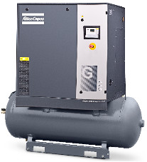 Compressor de ar de parafuso Atlas Série G 11kw G11 Pressão de trabalho 7,5-13bar