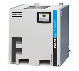 F140 Atlas Secador de refrigerante, secador de ar refrigerado de 140 l/s Clean Air 1674W