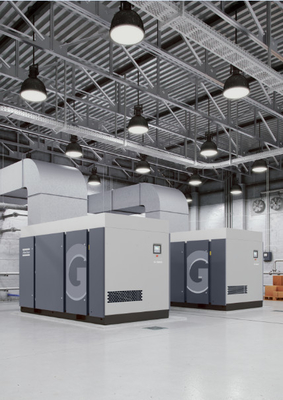 Soluções de poupança de energia para o compressor de ar rotativo de parafuso Atlas com injecção de óleo da série GA GA200