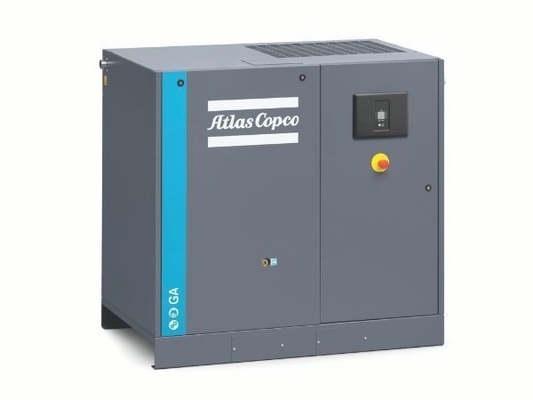 GA200+ Compressor de ar de parafuso Atlas 200kW 5,5 bar Peso 4913kg