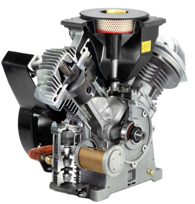 100% sem óleo e de baixa temperatura LF Compressor de ar de parafuso industrial Atlas sem óleo Número de peça LF