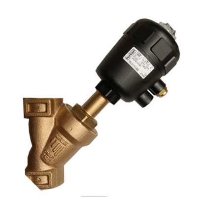 Válvula de assento pneumática de ângulo de regeneração 1624039100 Para compressor de ar Atlas