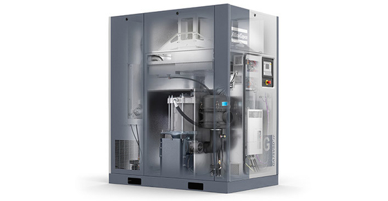 Compressor de ar de parafuso Atlas série GA 75 A melhor escolha para o seu sistema de ar comprimido