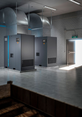 Compressor de ar de parafuso rotativo de freqüência variável GA37VSD+ FF 37kw